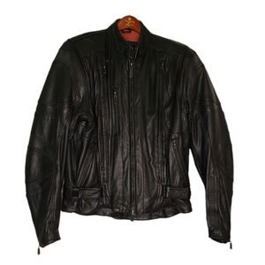 Vintage Harley Davidson Leather Riding Jacket